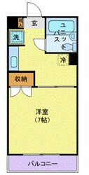 厚木メゾンドパンセの物件間取画像